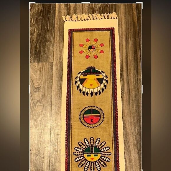 EL Paso Blanket south western Native American table runner wall hanging canvas - Picture 2 of 3